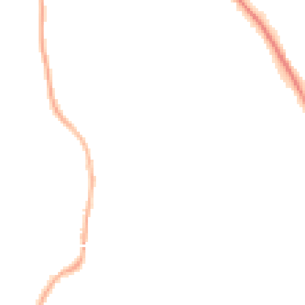 Night-time road noise heatmap for L32 2BH