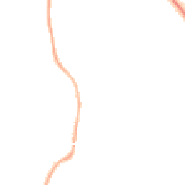 Night-time road noise heatmap for L32 2BN