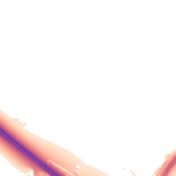 Night-time road noise heatmap for L32 3AB