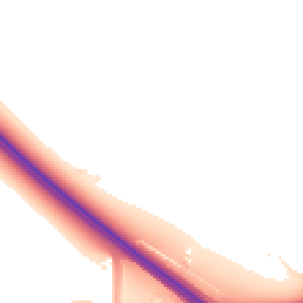 Night-time road noise heatmap for L32 3XN