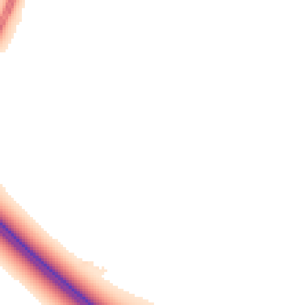Night-time road noise heatmap for L32 3XQ