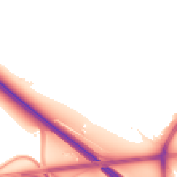 Night-time road noise heatmap for L32 3XT