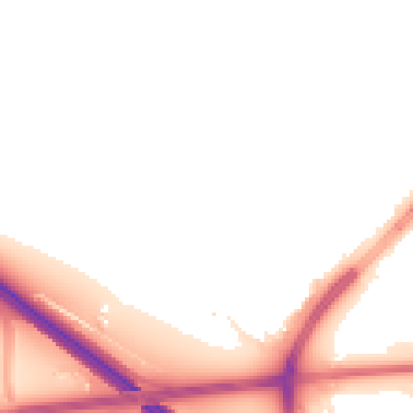 Night-time road noise heatmap for L32 3YD