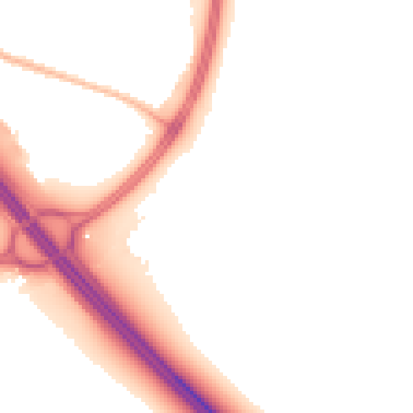 Night-time road noise heatmap for L32 4SA