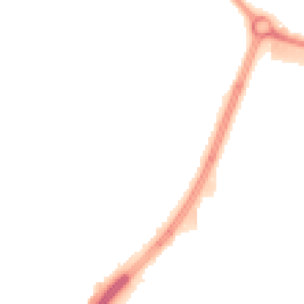 Night-time road noise heatmap for L32 6RL