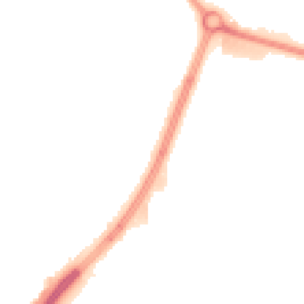 Night-time road noise heatmap for L32 6RS