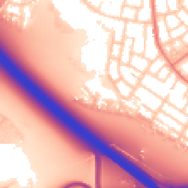 Daytime road noise heatmap for L32 7RN