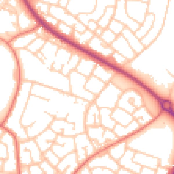 Daytime road noise heatmap for L32 8TB