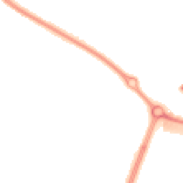 Night-time road noise heatmap for L32 8TR