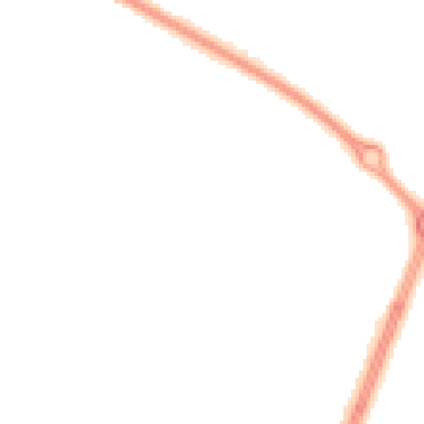 Night-time road noise heatmap for L32 8TT