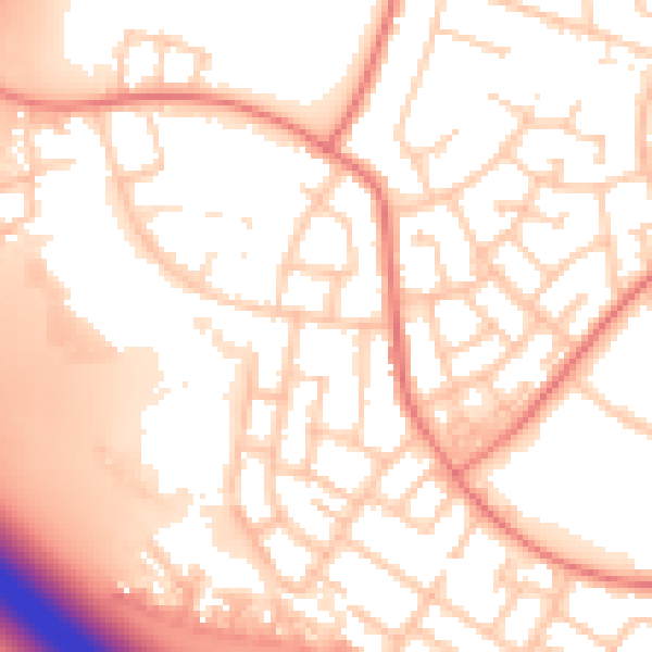 Daytime road noise heatmap for L32 9PL