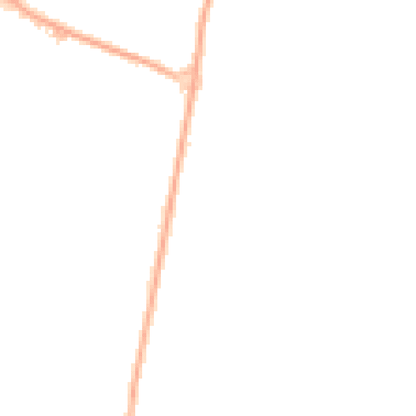 Night-time road noise heatmap for L34 0BB
