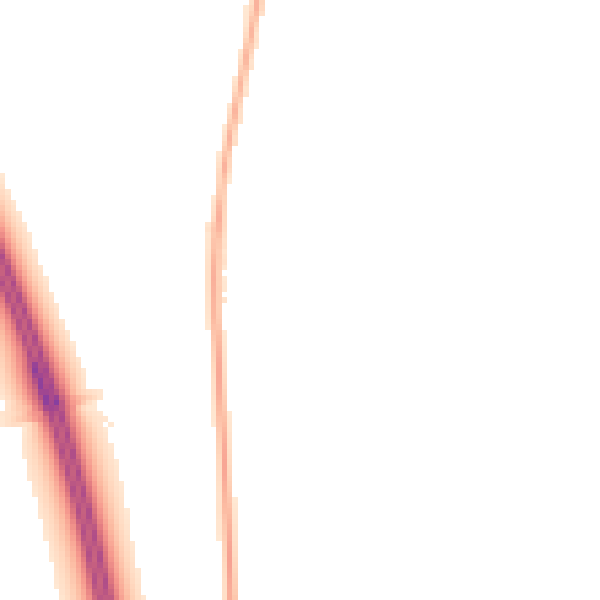 Night-time road noise heatmap for L34 0EA