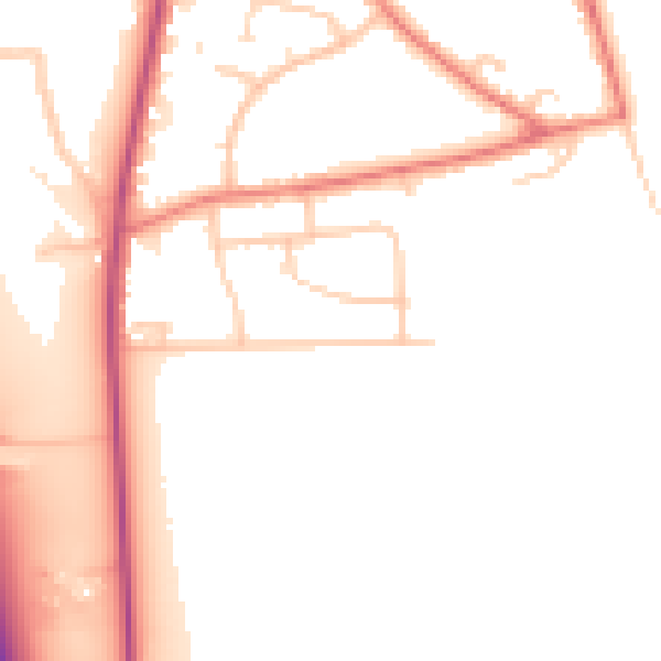 Daytime road noise heatmap for L34 0EB