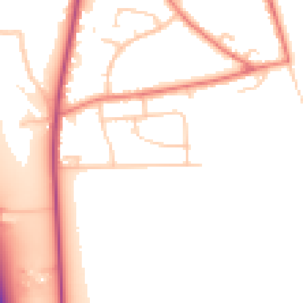 Daytime road noise heatmap for L34 0EG