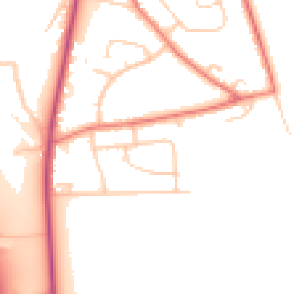 Daytime road noise heatmap for L34 0EL