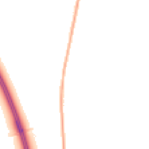 Night-time road noise heatmap for L34 0EN