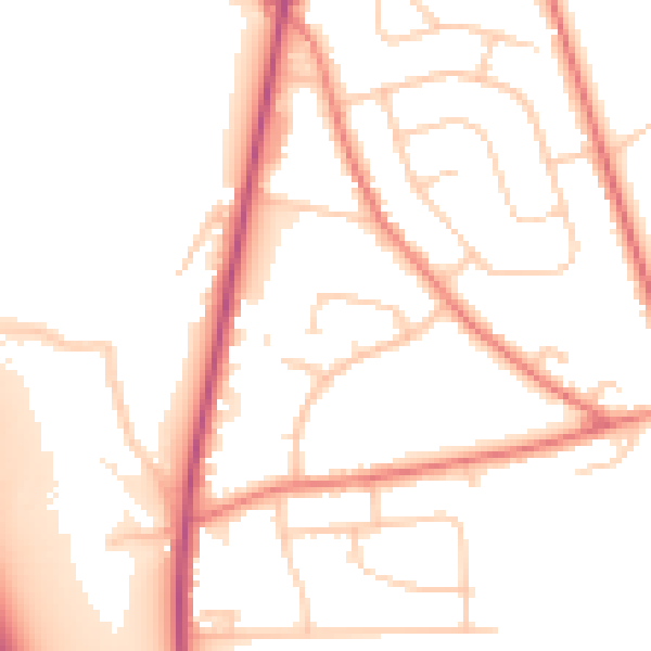 Daytime road noise heatmap for L34 0HQ