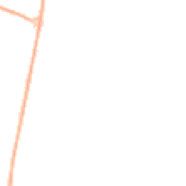Night-time road noise heatmap for L34 0HT