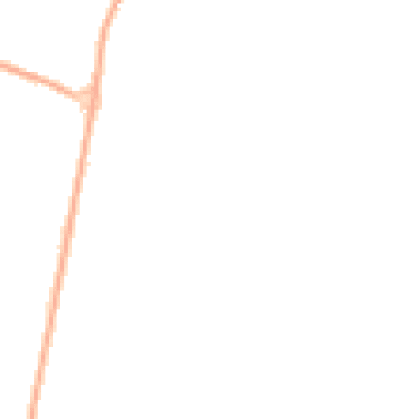 Night-time road noise heatmap for L34 0HU
