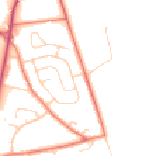 Daytime road noise heatmap for L34 0HX