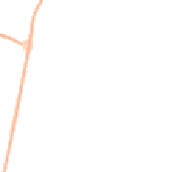 Night-time road noise heatmap for L34 0HY