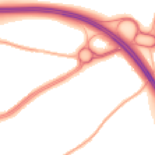 Night-time road noise heatmap for L34 1QF