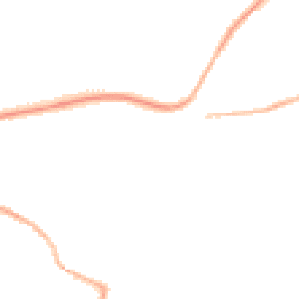 Night-time road noise heatmap for L34 2GD