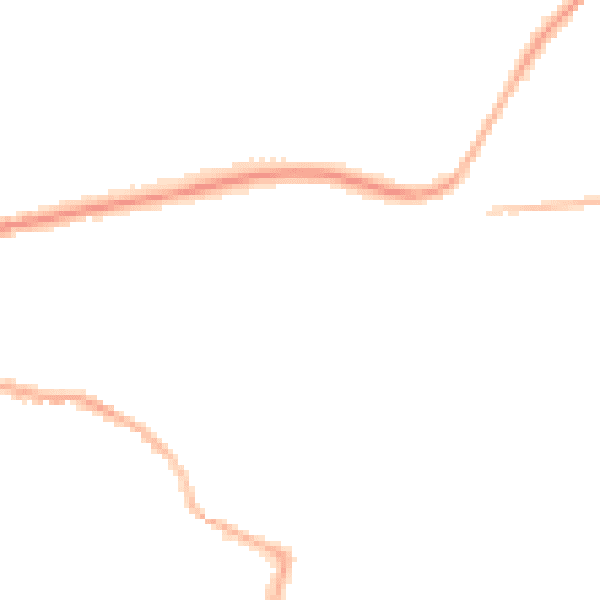 Night-time road noise heatmap for L34 2QP