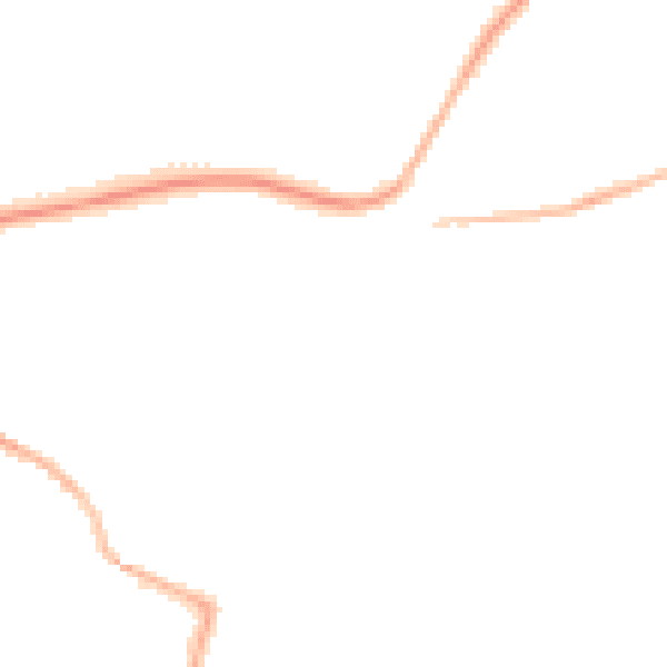 Night-time road noise heatmap for L34 2QR