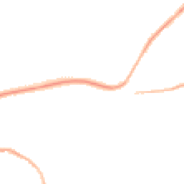 Night-time road noise heatmap for L34 2QZ