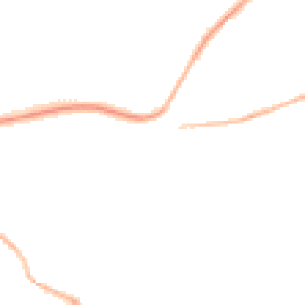 Night-time road noise heatmap for L34 2RA
