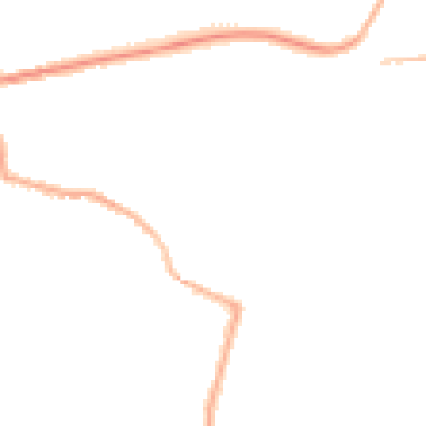 Night-time road noise heatmap for L34 2RN