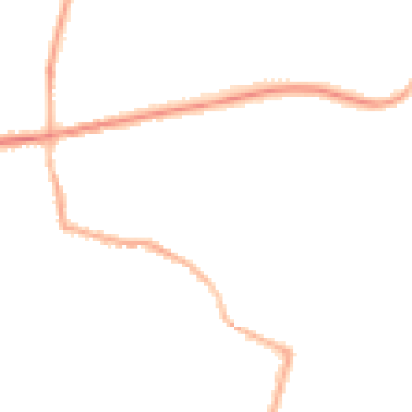 Night-time road noise heatmap for L34 2RU