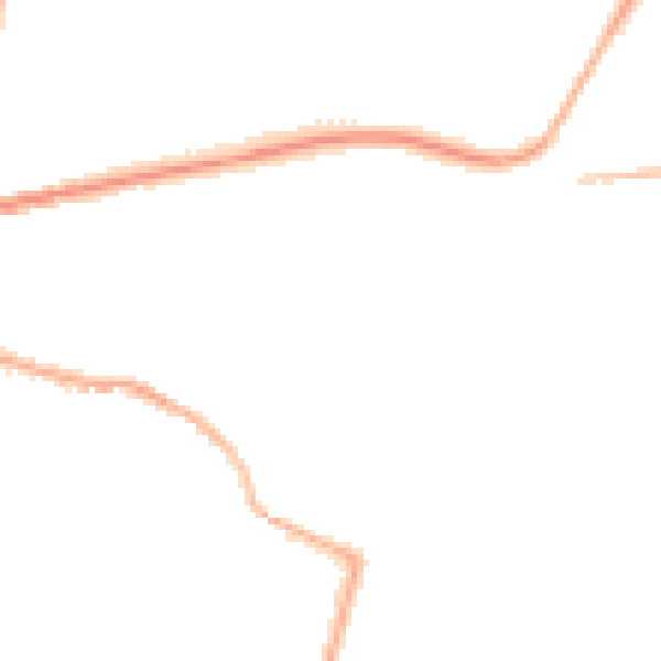 Night-time road noise heatmap for L34 2RZ