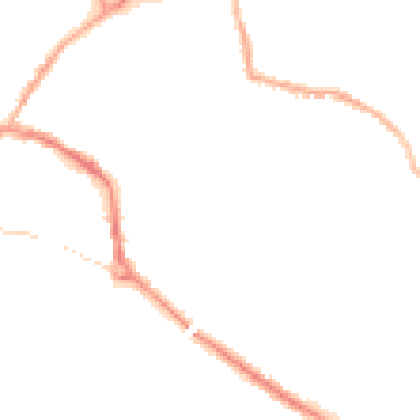 Night-time road noise heatmap for L34 2TB