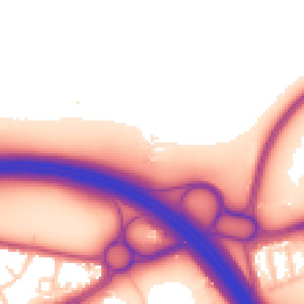 Daytime road noise heatmap for L34 4AD
