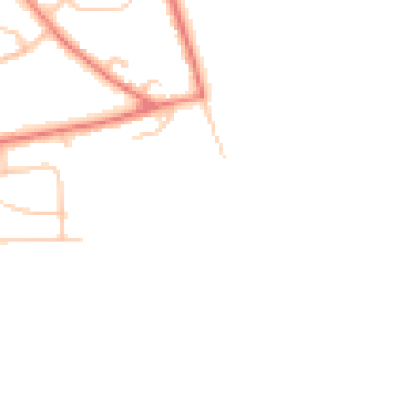 Daytime road noise heatmap for L34 4AQ