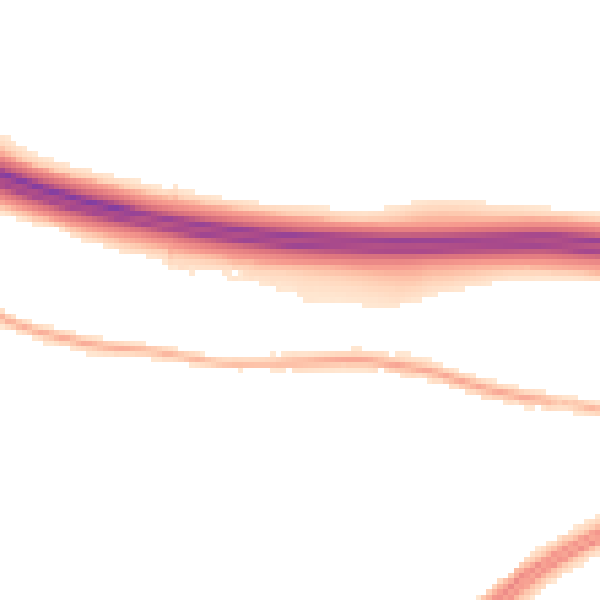 Night-time road noise heatmap for L34 4AZ