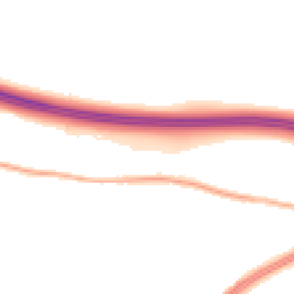 Night-time road noise heatmap for L34 4BA
