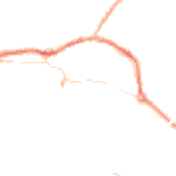 Night-time road noise heatmap for L34 5SL
