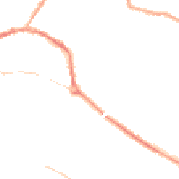 Night-time road noise heatmap for L34 5TJ