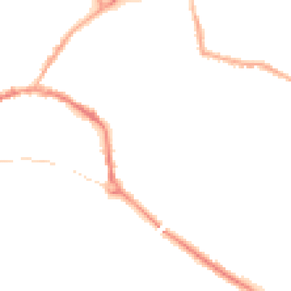 Night-time road noise heatmap for L34 5UB