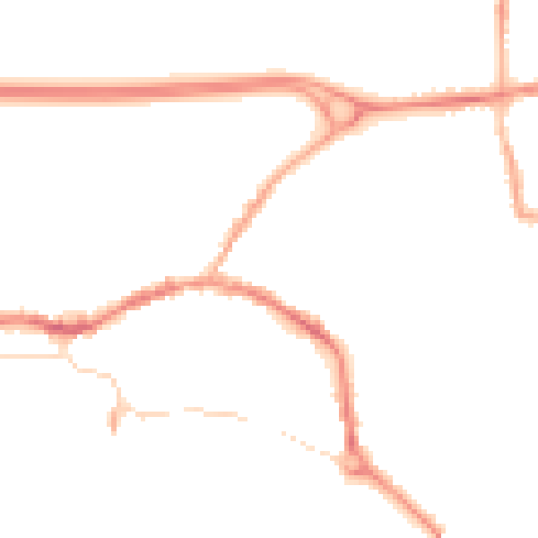 Night-time road noise heatmap for L34 6NF