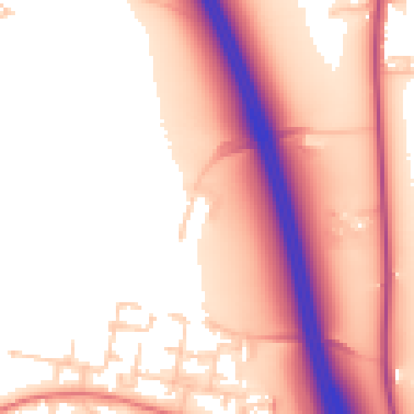 Daytime road noise heatmap for L34 7HB