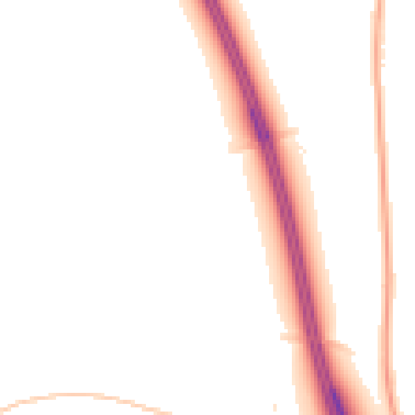 Night-time road noise heatmap for L34 7HB