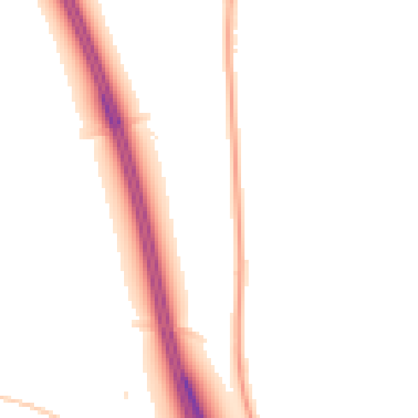 Night-time road noise heatmap for L34 7HQ