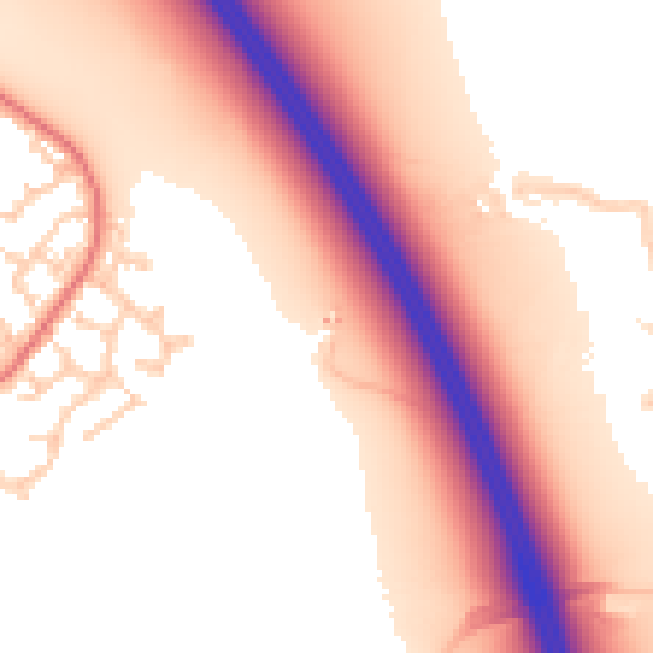 Daytime road noise heatmap for L34 9EQ