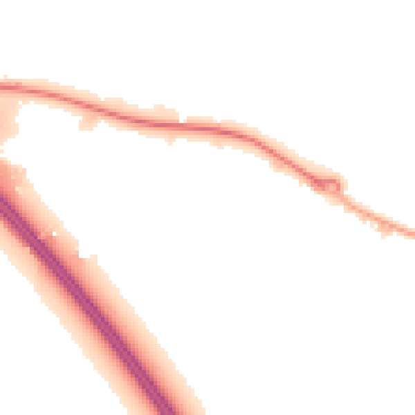 Night-time road noise heatmap for L34 9HH