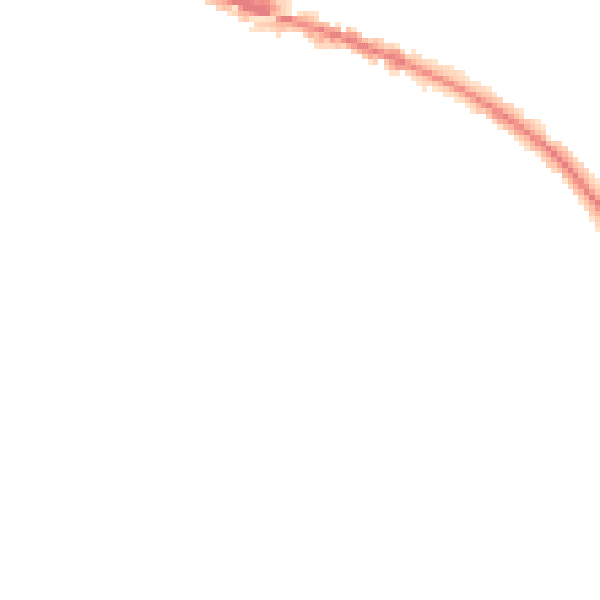 Night-time road noise heatmap for L35 0LU